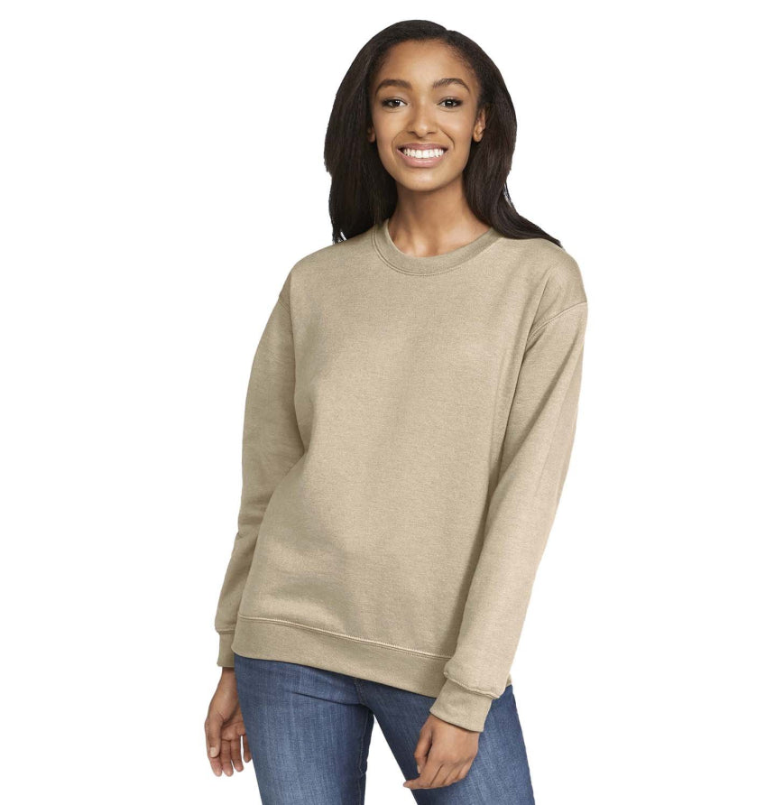 Gildan SF000 Adult Softstyle® Fleece Crew Sweatshirt