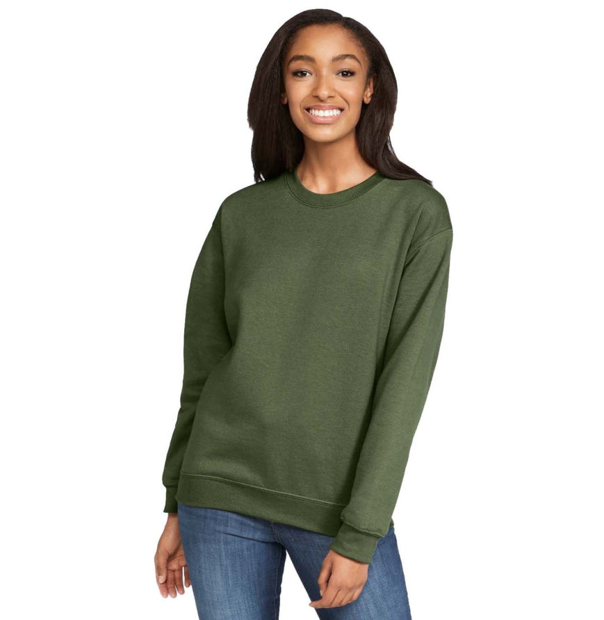 Gildan SF000 Adult Softstyle® Fleece Crew Sweatshirt
