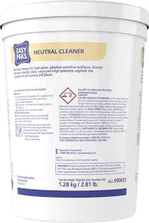 Container of Easy Pass Neutral Cleaner with label on a white background